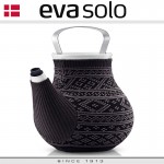 Дизайнерский заварочный My Big Tea фарфоровый чайник со съемным серым чехлом, 1.5 л, Eva Solo