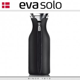 Графин Fridge для горячих и холодных напитков в неопреновом чехле, 1 л, черный, Eva Solo