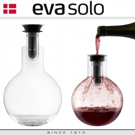 Декантер EVA дизайнерский с аэратором, 0.75 л, выдувное стекло, Eva Solo