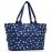 Сумка shopper e1 spots navy, L 50 см, W 16,5 см, H 27 см, Reisenthel
