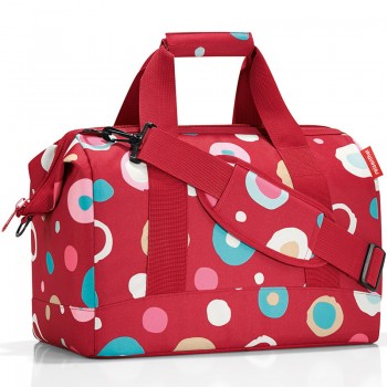 Сумка allrounder m funky dots 2, L 40 см, W 24 см, H 33,5 см, Reisenthel