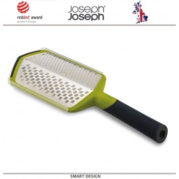 Тёрка Twist с двумя лезвиями, складной ручкой и защитным чехлом, зеленая, Joseph Joseph