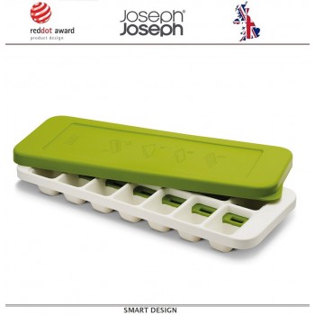 Форма Quicksnap Plus для льда, зеленый, Joseph Joseph