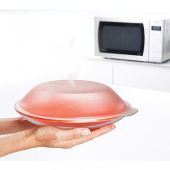 Блюдо с двойными стенками и крышкой для микроволновой печи M-cuisine, Joseph Joseph