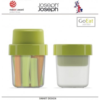 Ланч-бокс GoEat для перекусов, зеленый, Joseph Joseph