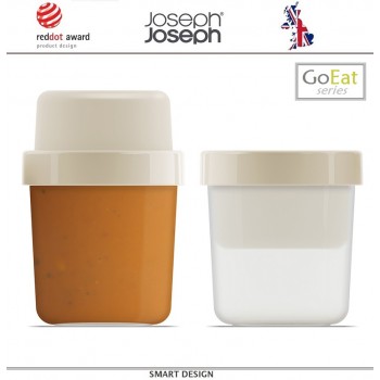 Ланч-бокс GoEat для супа компактный, серый, Joseph Joseph