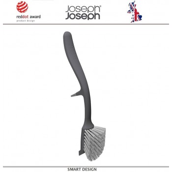 Щетка Edge для мытья посуды, серая, Joseph Joseph