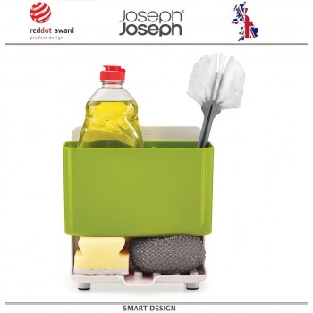 Большой органайзер Caddy Tower для раковины, зеленый, Joseph Joseph