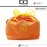Мешочек для ланча MB Pochette Color апельсин, Monbento