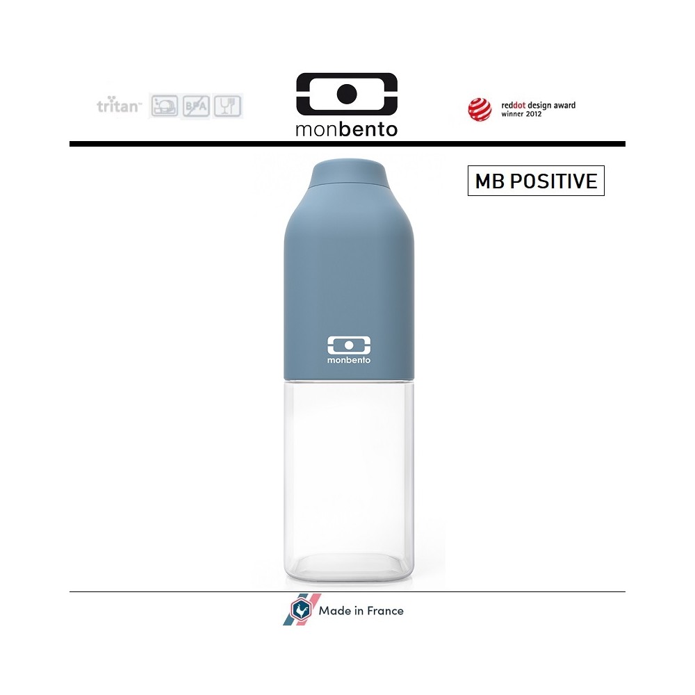 Бутылка MB Positive Denim, 500 мл, Monbento