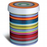 Емкость для хранения и сервировки универсальная 2 в 1 colour stripes, L 8,5 см, W 8,5 см, H 10,5 см, Remember
