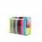 Косметичка colour stripes малая, L 7,5 см, W 13 см, H 17 см, Remember