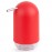 Диспенсер для мыла touch красный, L 7 см, W 7 см, H 14 см, Umbra