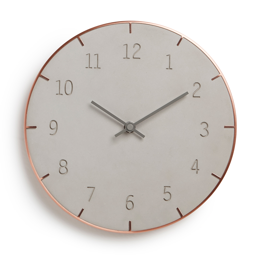 Часы настенные piatto, L 25 см, W 25 см, H 5 см, Umbra