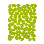Подложка для раковины foliage большая зеленая, L 41 см, W 32 см, H 1 см, Umbra