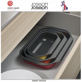 Емкости NEST Oven антипригарные для запекания и подачи, 3 штуки, Joseph Joseph
