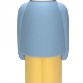 Штопор allesandro m. желто-голубой, L 7 см, W 7 см, H 24,5 см, Alessi