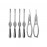 Набор приборов для морепродуктов, 6 предм, сталь нержавеющая, Balvi