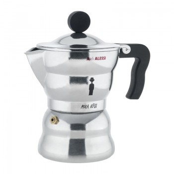 Гейзерная кофеварка для эспрессо moka alessi, 150 мл, Alessi