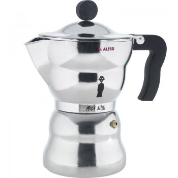 Гейзерная кофеварка для эспрессо moka alessi, 300 мл, Alessi