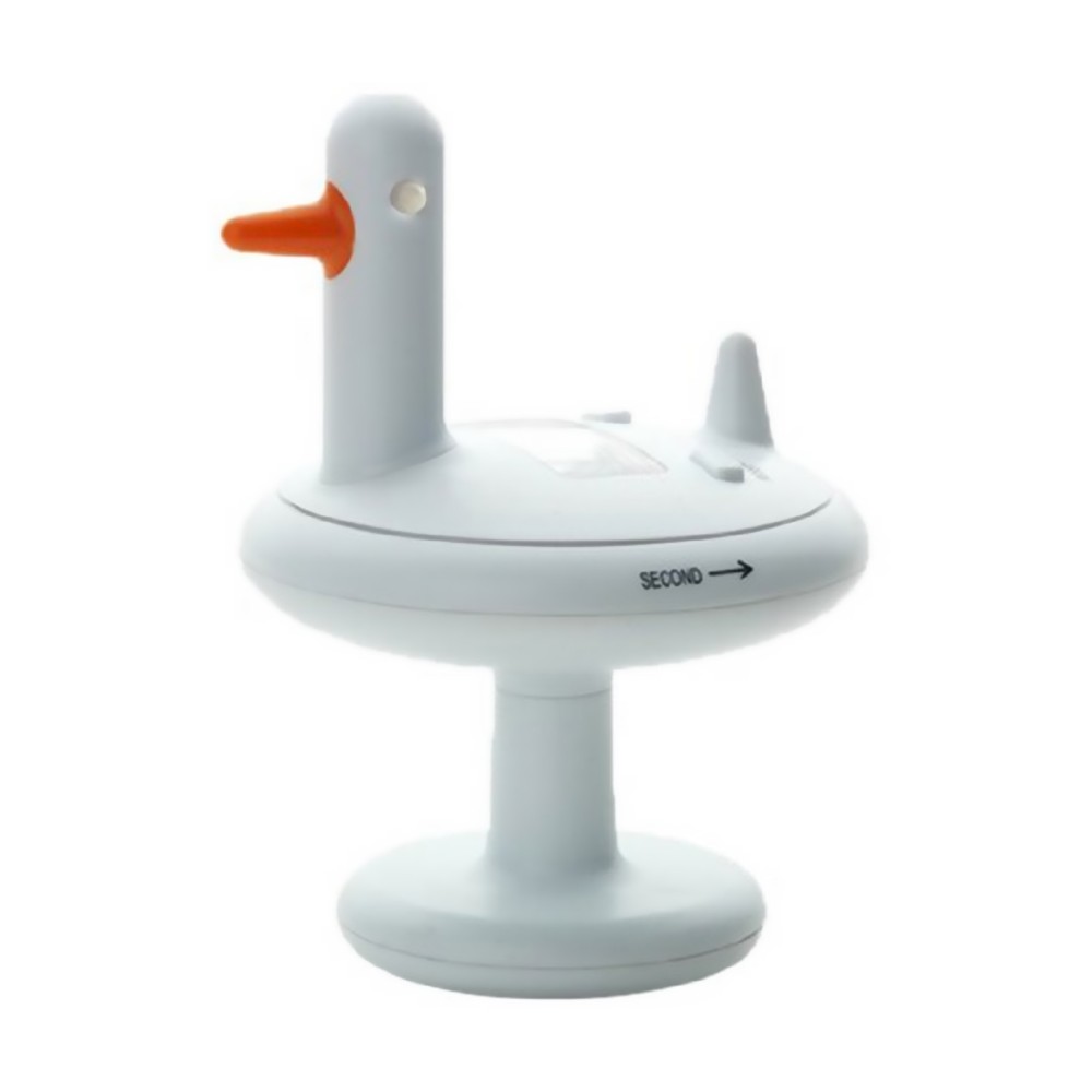 Кухонный таймер duck белый, L 9,8 см, H 13 см, Alessi