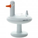 Кухонный таймер duck белый, L 9,8 см, H 13 см, Alessi