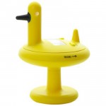 Кухонный таймер duck желтый, L 9,8 см, H 13 см, Alessi