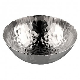 Ваза для фруктов (салатник) дизайнерский Joy, D 20,7 см, сталь нержавеющая 18/10, Alessi