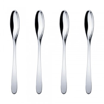 Набор ложек для латте Eat.it, 4 шт, сталь нержавеющая, Alessi