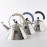 Чайник с насадкой в виде птицы alessi чёрный, L 22 см, W 22 см, H 22,5 см, Alessi