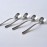 Набор ложек для кофе Ammi, 4 шт, сталь нержавеющая, Alessi