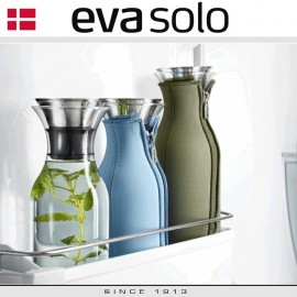 Графин Fridge для горячих и холодных напитков в неопреновом чехле 3 D, 1 л, светло-серый, Eva Solo