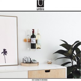 Держатель Showvino для винных бутылок, бокалов, Umbra, Канада