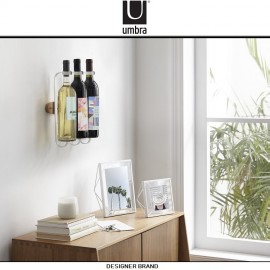 Держатель Showvino для винных бутылок, бокалов, Umbra, Канада