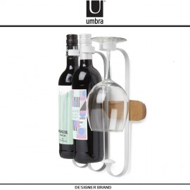 Держатель Showvino для винных бутылок, бокалов, Umbra, Канада