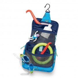Сумка-органайзер детская toiletbag s cactus blue, L 18,5 см, W 7 см, H 16 см, Reisenthel