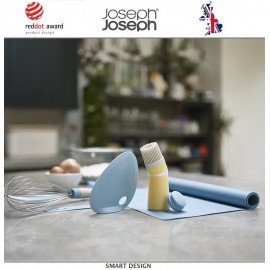 Кисточка Glaze силиконовая с ёмкостью и сменными насадками, Joseph Joseph