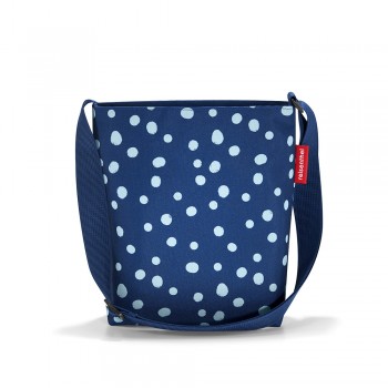 Сумка shoulderbag s spots navy, L 29 см, W 7,5 см, H 28,5 см, Reisenthel