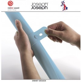 Коврик Roll Up для раскатки теста с мерными делениями, голубой, Joseph Joseph