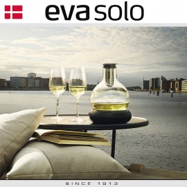 Декантер COOL WINE дизайнерский с аэратором и охлаждающей подставкой, 0.75 л, выдувное стекло, EVA SOLO