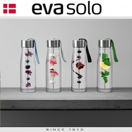 Бутылка My Flavour со съемной пикой для фруктов, 750 мл, черный, Eva Solo