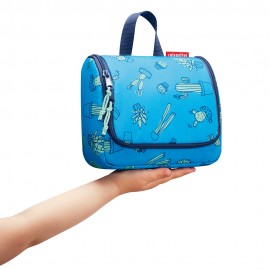 Сумка-органайзер детская toiletbag s cactus blue, L 18,5 см, W 7 см, H 16 см, Reisenthel