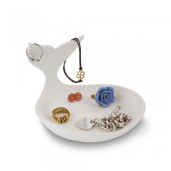 Подставка для ювелирных изделий baby whale белая, J-me
