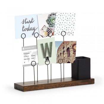 Панно для фотографий gala состаренный орех, L 31 см, W 7,5 см, H 21 см, Umbra