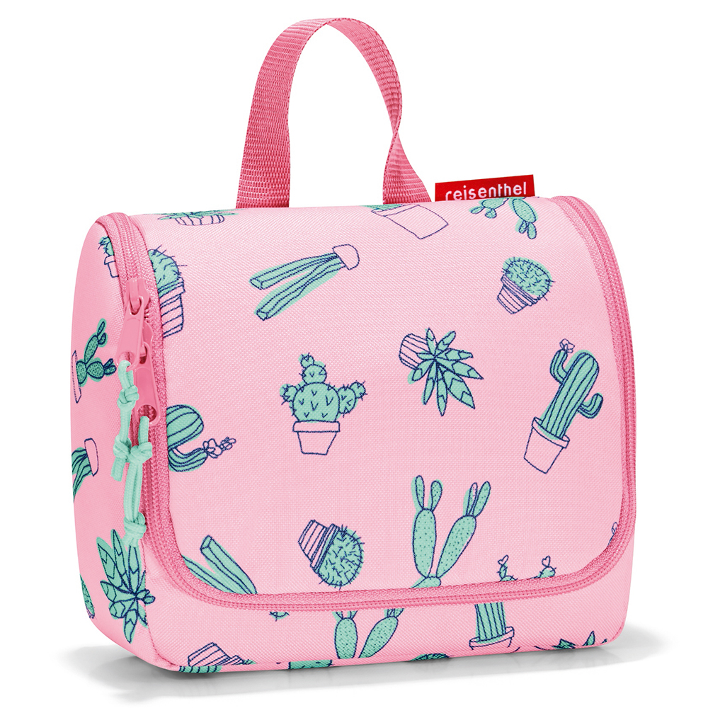 Сумка-органайзер детская toiletbag s cactus pink, L 18,5 см, W 7 см, H 16 см, Reisenthel
