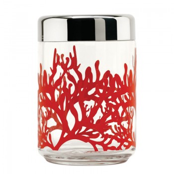 Емкость для хранения mediterraneo 1 л, L 10,5 см, W 10,5 см, H 15,8 см, Alessi