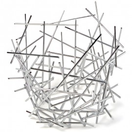 Блюдо для цитрусовых blow up, L 36 см, W 35 см, H 31,5 см, сталь нержавеющая, Alessi