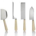 Набор ножей для всех сортов сыра La via lattea, сталь нержавеющая, Alessi