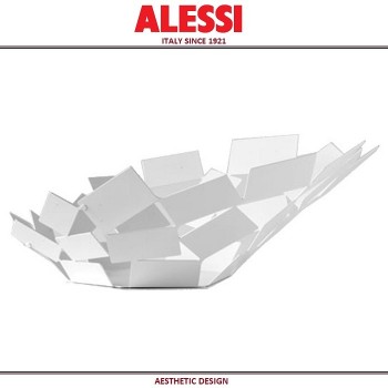 Блюдо La Stanza Dello Scirocco дизайнерское, 41 x 37 см, белое, Alessi