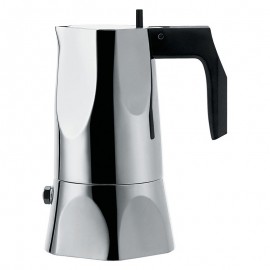 Гейзерная кофеварка для эспрессо ossidiana, 70 мл, Alessi